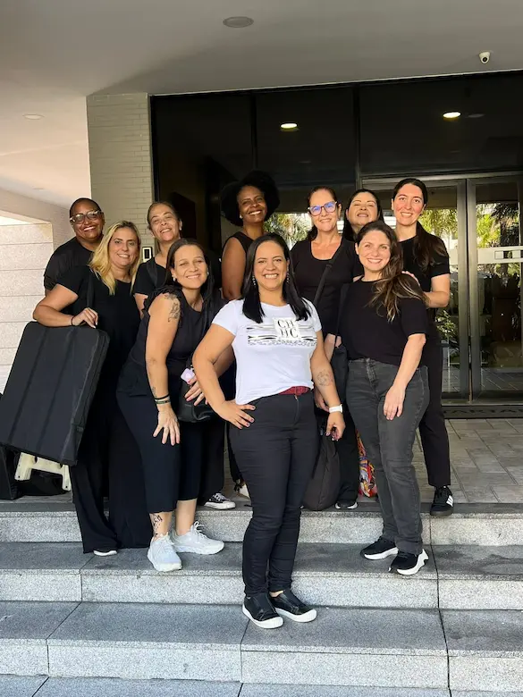 Equipe Organiza que Facilita em Mudança